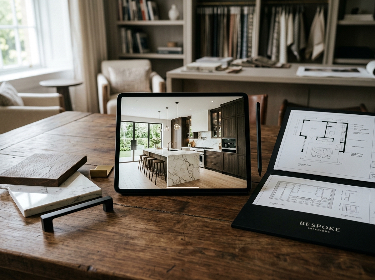 Paveli 3D Visualization Concept and Finish Samples Deliverable Kit